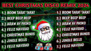 BEST CHRISTMAS DISCO REMIX NONSTOP 2024 [upl. by Lemaj]