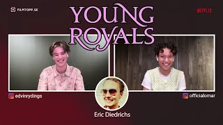 Young Royals  Interview de Omar Rudberg amp Edvin Ryding par Filmtopp VOSTFR 02072021 [upl. by Mutz943]