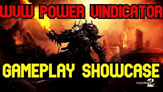 GW2 WvW  Power Vindicator Gameplay  Ranged and Melee DPS [upl. by Aelaza]