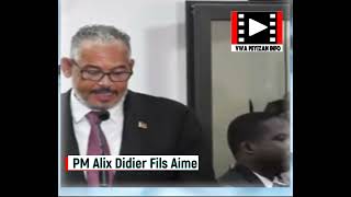 diskou Nouvo PM nan Alix Didier Fils Aime bay garanti li pral met lod nan dezod [upl. by Dorolisa]