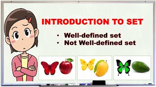 INTRODUCTION TO SETWELLDEFINED AND NOT WELLDEFINED SETGRADE 7 QUARTER 1 MODULE 1 WEEK 1 [upl. by Atiuqan]