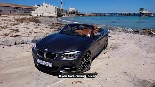 BMW M240i convertible South African Road Trip [upl. by Burkley]