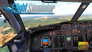 Stunning Approach and Landing in Zadar Croatia  PMDG 737  MSFS [upl. by Ardnat32]