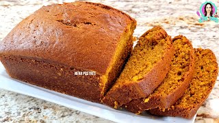 PANQUE DE PUMPKIN  CALABAZA SUPER SUAVECITO 🍞 [upl. by Josefa]