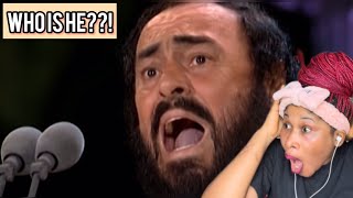 Luciano Pavarotti sings quotNessun dormaquot from Turandot The Three Tenors in Concert 1994 REACTION [upl. by Naux605]