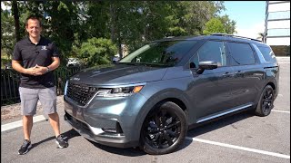 Is the NEW 2022 Kia Carnival SX Prestige a better minivan than a Pacifica [upl. by Capriola777]