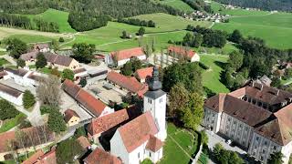 Schloss Piber Heimat der weißen Lipizzaner Pferde 4K [upl. by Celesta]