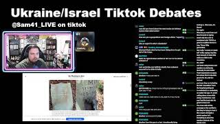 UkraineIsrael TikTok Debates [upl. by Schenck]