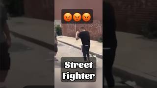 Self defence on the street Boxer vs Street Fighter selfdefence fight boxing streetfighter [upl. by Okwu627]