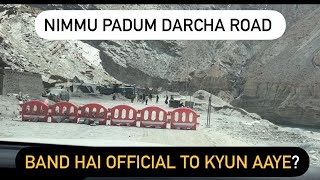 Final Part Of Newly Opend Third Axis of Leh NimmuPadumDarcha Official Closed Hai Road Abhee [upl. by Rossi406]