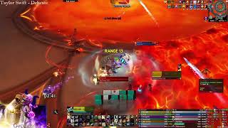 Disc priest Volcoross mythic pov  256381 HPS  Live commentary [upl. by Carbrey]