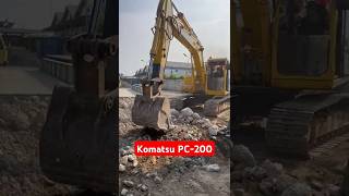 Komatsu PC200 excavator excavatorkomatsu excavatorpc200 jasacutandfiil rentalalatberatjakarta [upl. by Tania]