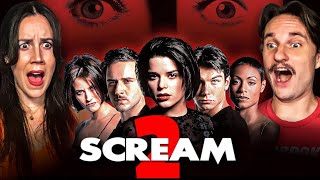 Scream 2 1997 Reaction  FIRST TIME WATCHING [upl. by Rossy]