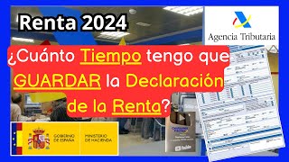 💥👉¿𝐃𝐞𝐛𝐨 𝐆𝐔𝐀𝐑𝐃𝐀𝐑 𝐥𝐚 𝐃𝐞𝐜𝐥𝐚𝐫𝐚𝐜𝐢𝐨𝐧 𝐝𝐞 𝐥𝐚 𝐑𝐞𝐧𝐭𝐚❓ ¿𝐂𝐮𝐚𝐧𝐭𝐨 𝐭𝐢𝐞𝐦𝐩𝐨❓ ¿𝐐𝐮𝐞 𝐩𝐚𝐬𝐚 𝐬𝐢 𝐧𝐨 𝐥𝐨 𝐡𝐚𝐠𝐨❓Irpf 2023 aeat 🟦 [upl. by Shea18]