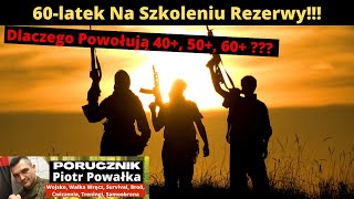 60latek Na Szkoleniu Żołnierzy Rezerwy Dlaczego Nie Powołują Młodych Porucznik Piotr Powałka [upl. by Alaaj]