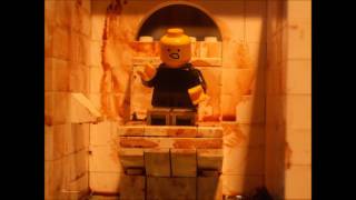 Trainspotting toilet scene in LEGO [upl. by Arleen]