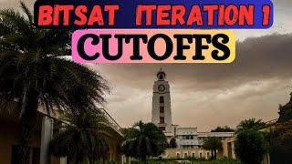 BITSAT 2024 Iteration 1 Cutoffs Released  BITS Pilani [upl. by Kado326]