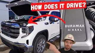 GMC Sierra 1500 30 Duramax Diesel HEAVY DIESEL Mechanic Reviews  How Does It Drives [upl. by Ok831]