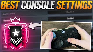 NEW Champion BEST Settings amp Sensitivity  Rainbow Six Siege Console [upl. by Hynes]