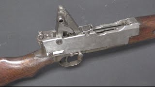 Japanese Trials GasOperated Pedersen Rifle [upl. by Samuella]