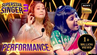 Superstar Singer S3  Devanasriya की Performance को सुनकर Neha ने कहा छोटी Chitra  Best Moments [upl. by Kazimir]