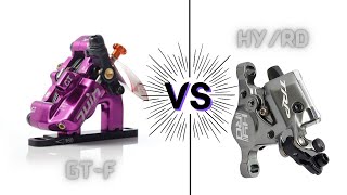 TRP HYRD Vs Juintech GTF  One brake to rule them all [upl. by Wrdna174]