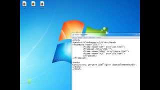 2015 2016 HTML Çerçeve Kullanımı FrameSet Frame tagları [upl. by Forbes]