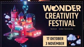 Wonder Creativity Festival Kortrijk Belgium 🇧🇪 shortsshortsviralforyou [upl. by Wilona]