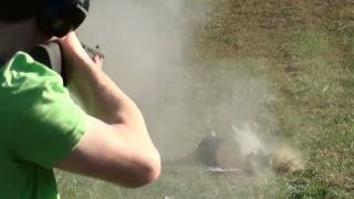 Shooting 3 Inch Magnum 12 Gauge Slugs with Slow Motion [upl. by Enaed]