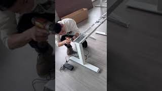 5 minutes assembly Standing Desk Base [upl. by Luke]