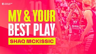 My amp Your Best Play Shaquielle McKissic Olympiacos Piraeus [upl. by Aliab690]