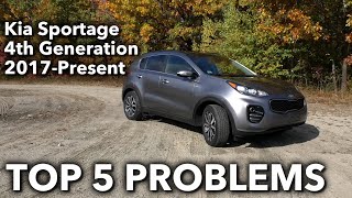 Top 5 Problems Kia Sportage SUV 4th Generation 2017Present [upl. by Eelnodnarb]