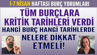 17 NİSAN 12 BURÇ YORUM TÜM BURÇLAR BU TARİHE DİKKAT HANGİ BURÇ HANGİ TARİHLERDE NEYE DİKKAT ETMELİ [upl. by Ennayehc]