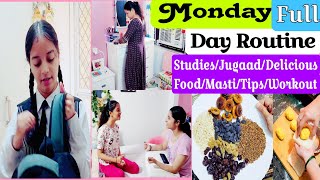 FULL DAY ROUTINE WE Dont like MONDAY but we Make it INTERESTING💕StudiesFunPratimasLIFENLiving [upl. by Fleming]