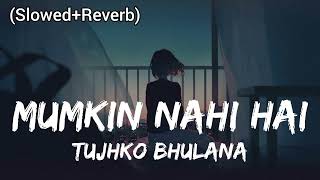 Mumkin Nahi Hai Tujhko Bhulana SlowedReverb Arijit Singh  Lofi Version [upl. by Strait]