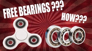 How to Get Bearings for Fidget Spinners for FREE ✔ [upl. by Ardeed392]