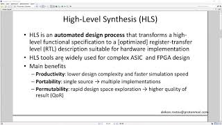 Vivado HLS Introduction [upl. by Svend]