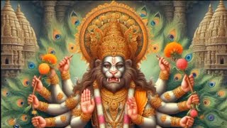 Powerful Narasimha Kavacham  Powerful Mantra to overcome Fear amp Anxiety [upl. by Salene]