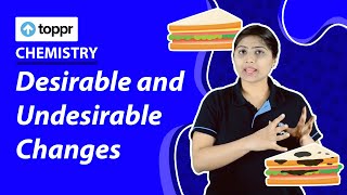 Desirable and Undesirable Changes  Physical and Chemical Changes  Class 8 Chemistry [upl. by Noleta]