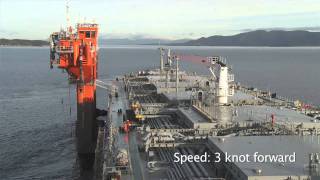 Customer Sea Trial  HiLoad DP  Crash Stop Test [upl. by Blasius]