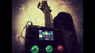 Free Preset Bass guitar sound test with Hotone Ampero One [upl. by Lednew735]