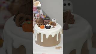 Halloween Cake Part 12  Cake Fun vuongtroncake cakefun shorts [upl. by Nylirehc524]