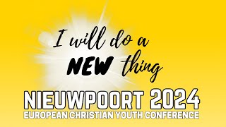 Nieuwpoort 2024 European Youth Conference  Announcement [upl. by Carolan]