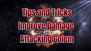 King of Avalon  Tips and Tricks to Improve Max Damage in Golem 💪 [upl. by Myrtle433]