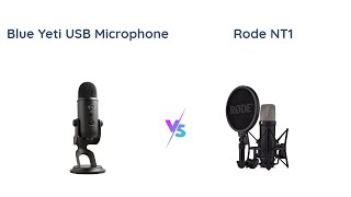 Blue Yeti vs Rode NT1 Which USB Mic is Better [upl. by Ardisj731]