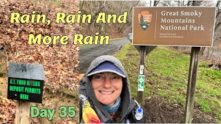 Day 35  Hiking in the Rain  Welcome to the Smokies [upl. by Isla809]