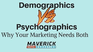 How to use Demographics and Psychographics In Marketing [upl. by Wunder]