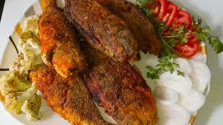 StuffDhomaCroakerfish full recipe Masala stuffed doma fish [upl. by Oiragelo]