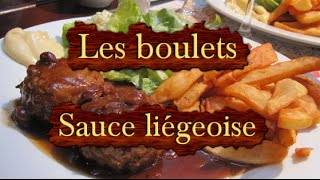 La cuisine du NOOB  Les boulets sauce Liègeoise [upl. by Stronski]