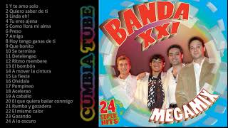 Banda XXI  Megamix Enganchados de Cuarteto Mambo y Merengue [upl. by Willie]